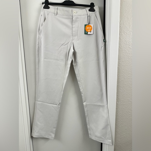 NWT $120 Puma X Quiet Golf Men’s Pants Athletic Golf Pants Sedate Gray UPF 50+ - Picture 1 of 16